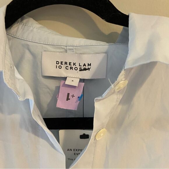 Derek Lam 10 Crosby Button-Up Top - Picture 6 of 8